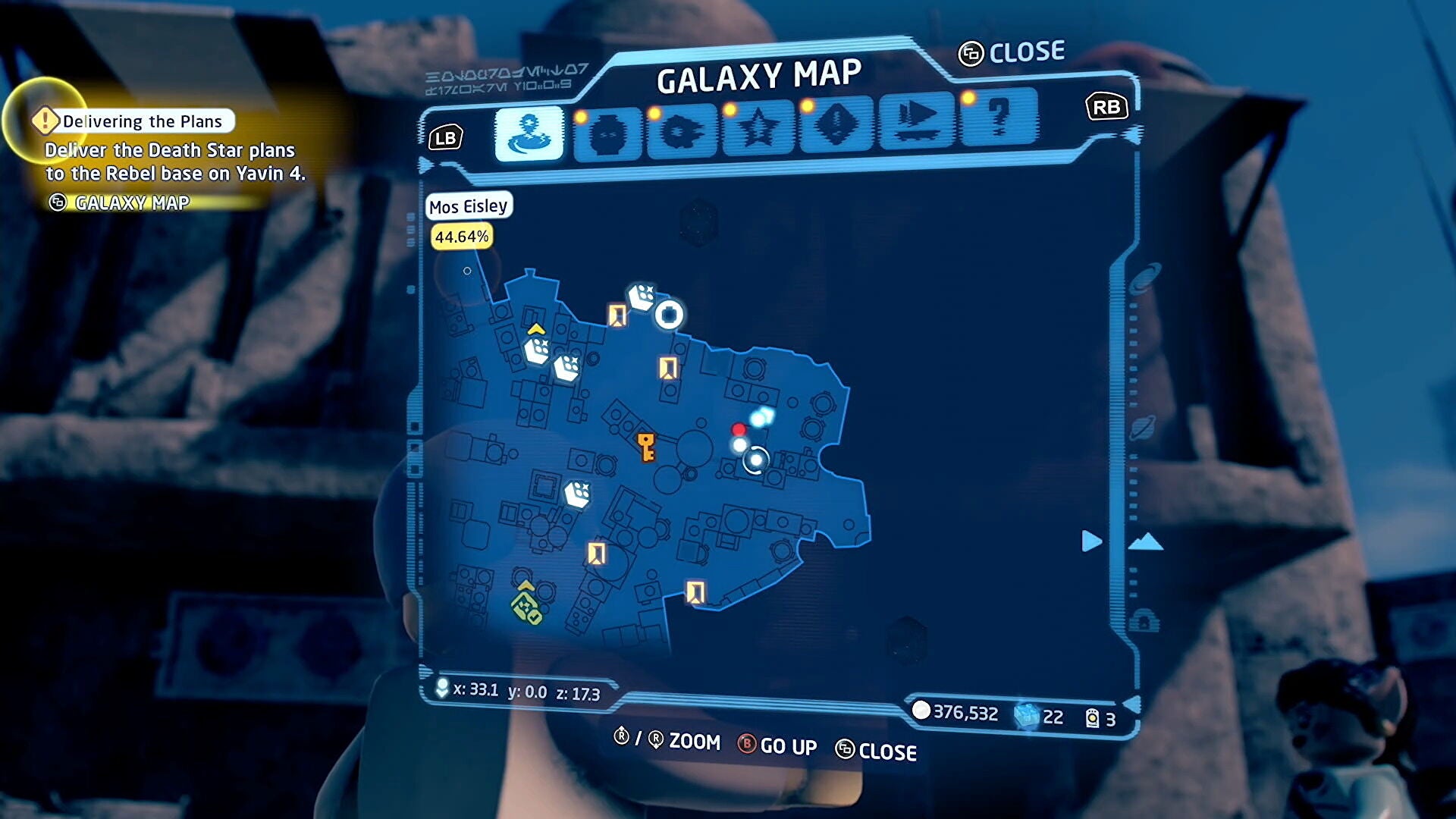 Todas las Tarjetas de Datos de LEGO Star Wars Skywalker Saga